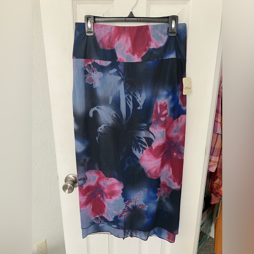 Free people Sunset Mesh Maxi NWT